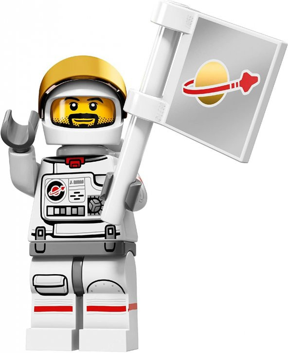 Lego Minifigür - Seri 15 - 71011 - Astronaut ürün görseli 1