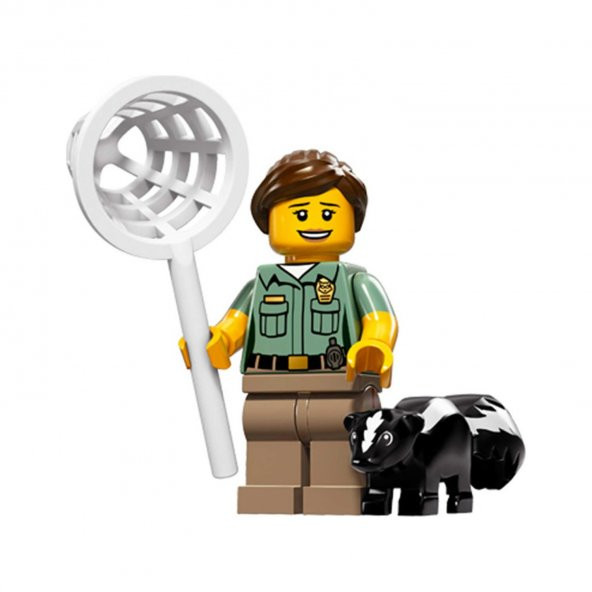 LEGO Minifigür - Seri 15 - 71011 - Animal Control Officer ürün görseli 1