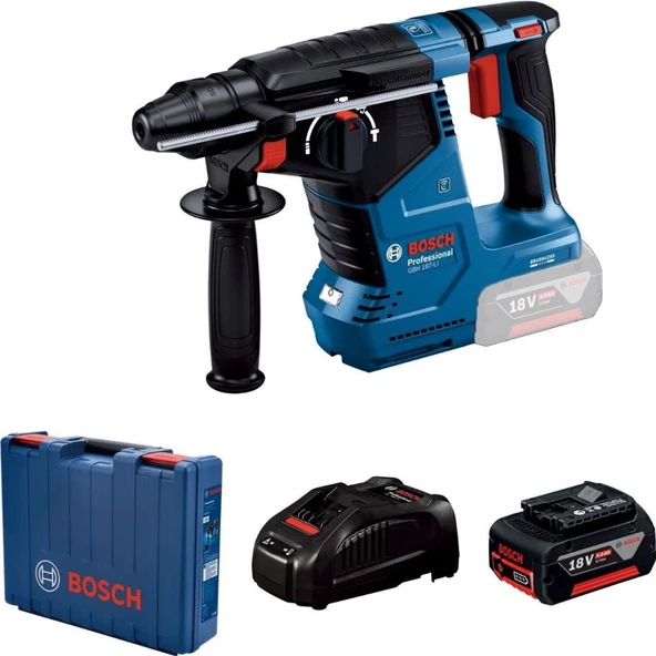 Bosch GBH 187-Li Tek Akülü 5 Ah Kırıcı-Delici ürün görseli 1