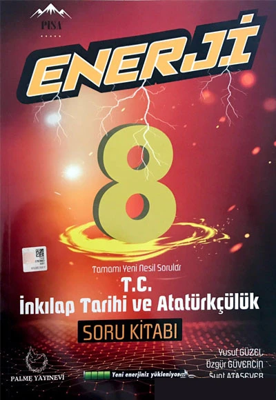 PALME 8.SINIF ENERJİ İNKİLAP TARİHİ SORU KİTABI ürün görseli 1
