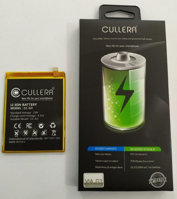 Casper G3 Batarya Pil A+++Süper Kalite 100test ürün görseli 1