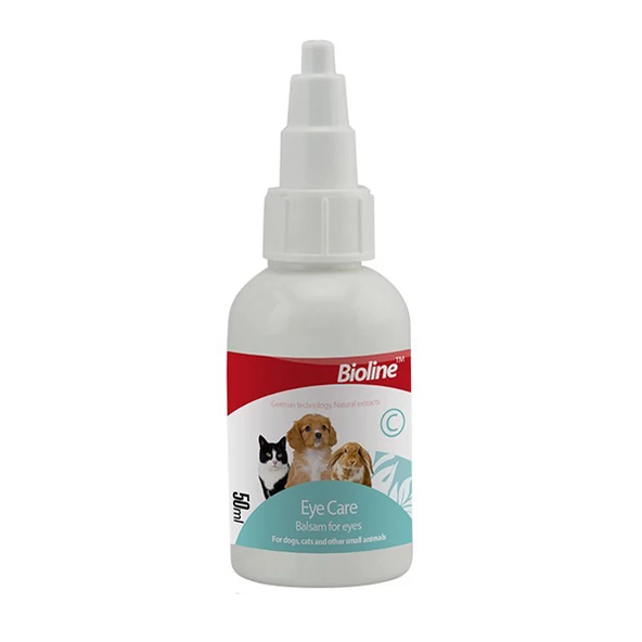 Bioline Kedi ve Köpek Göz Bakım Damlası 50 Ml ürün görseli 1