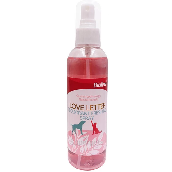 Bioline Kedi ve Köpek Parfümü Love Letter 207 Ml ürün görseli 1