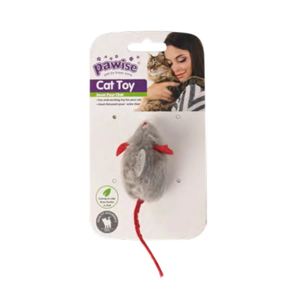 Pawise Sesli Fare Kedi Oyuncağı ürün görseli 1