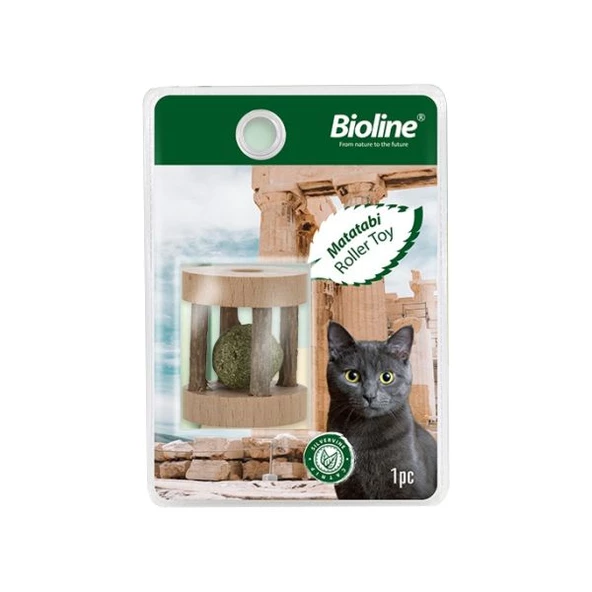 Bioline Matatabi Silindir Kedi Oyuncağı ürün görseli 1