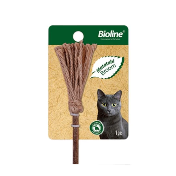 Bioline Matatabi Süpürge Kedi Oyuncağı ürün görseli 1