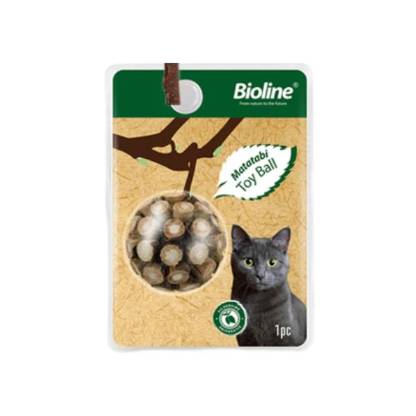 Bioline Matatabi Top Kedi Oyuncağı ürün görseli 1