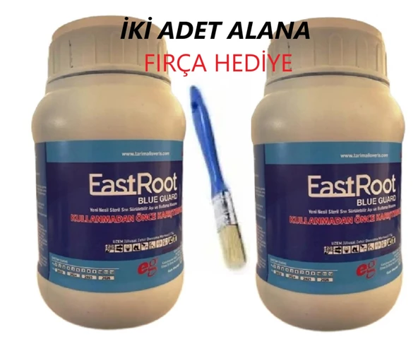 Fırça Hediye 2 Adet  Aşı Budama Macunu 1000 gram 1 kg 1 Kilo Kullanıma Hazır Fırça ile Sürülebilir ürün görseli 1