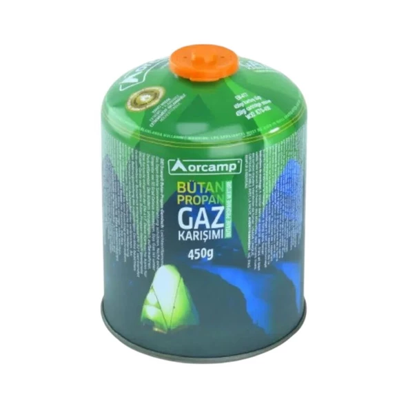 Orcamp Bütan Propan 450gr Kartuş Gaz ürün görseli 1