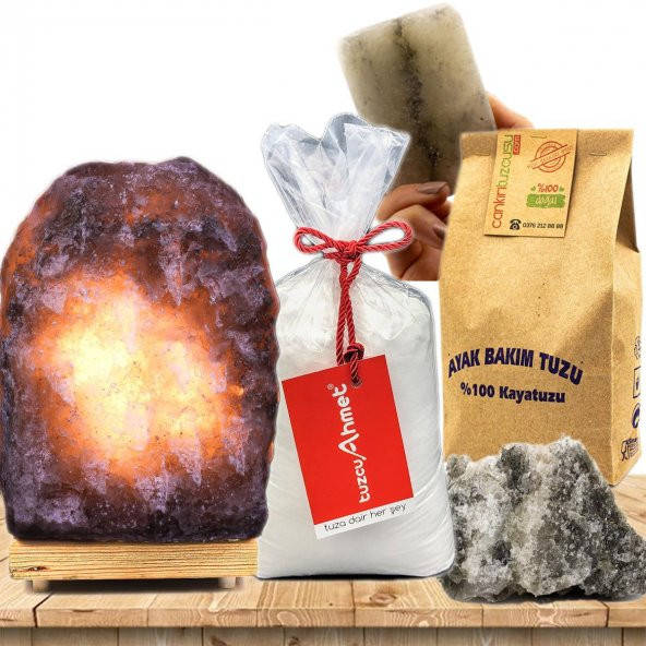 Çankırı Tuz Lamba Seti 3-4 kg ürün görseli 1