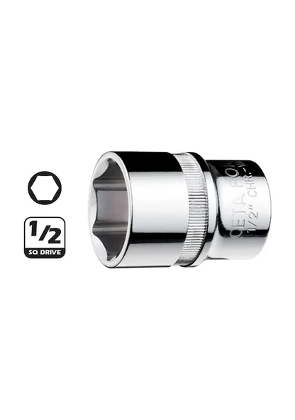 Ceta Form 23 mm 1/2” 6 Köşe Lokma Anahtar C22-H23 ürün görseli 1