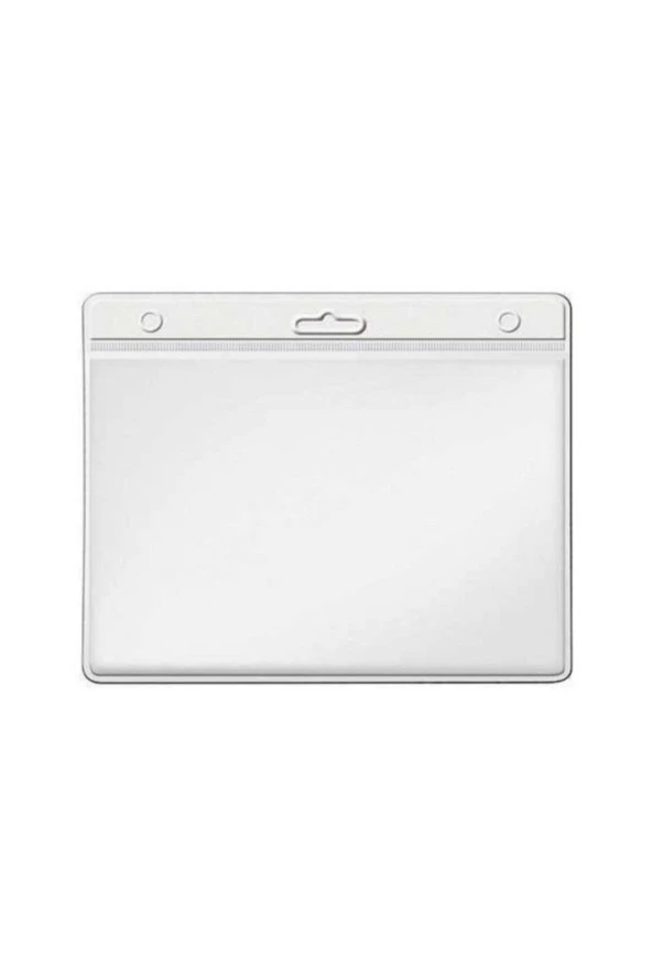 Persona Yaka Kartı Poşeti 10 X 7,5 Cm Şeffaf 100 Lü (1 Paket 100 Adet) ürün görseli 1