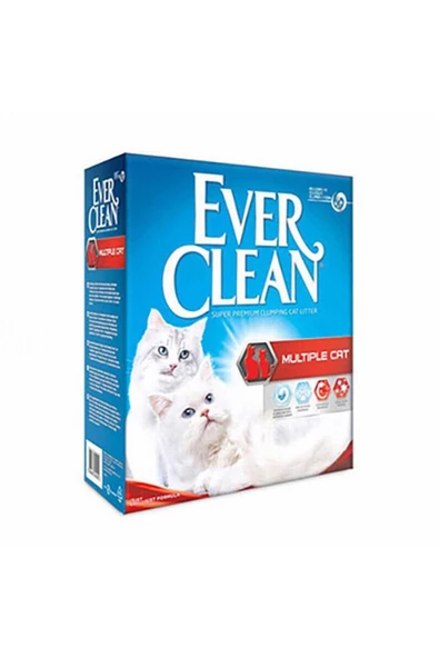 Ever Clean Multiple Cat Kokulu Topaklanan Kedi Kumu 6 Lt ürün görseli 1