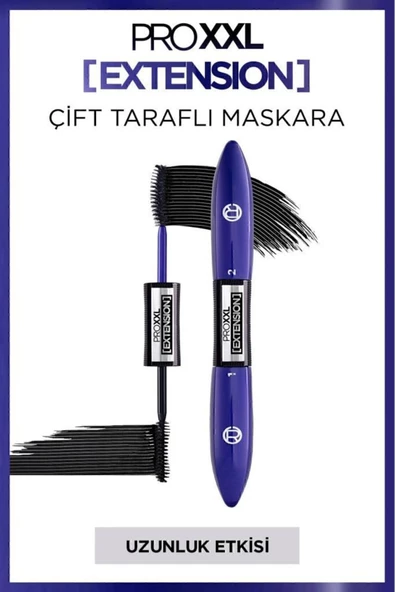 L'oréal Paris Pro Xxl Extension Çift Taraflı Maskara - Uzunluk Etkisi 3600524031107 ürün görseli 1