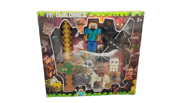 Ethem Oyuncak Klıçlı Minecraft  J60/ 70180 ürün görseli 1