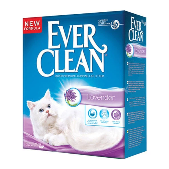 Ever Clean Lavander Lavanta Kokulu Topaklaşan Kedi Kumu 10 Lt ürün görseli 1