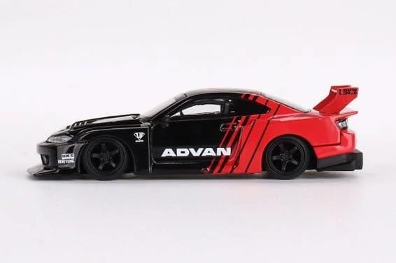 Mini GT 649 LB-Super Silhouette Nissan S15 Silvia ADVAN RHD Model Araba ürün görseli 1