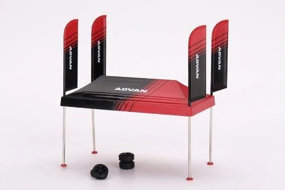 Mini GT Paddock Service Tent Set - ADVAN Model Araba ürün görseli 1