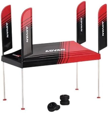 Mini GT Paddock Service Tent Set - ADVAN Model Araba - Resim 3