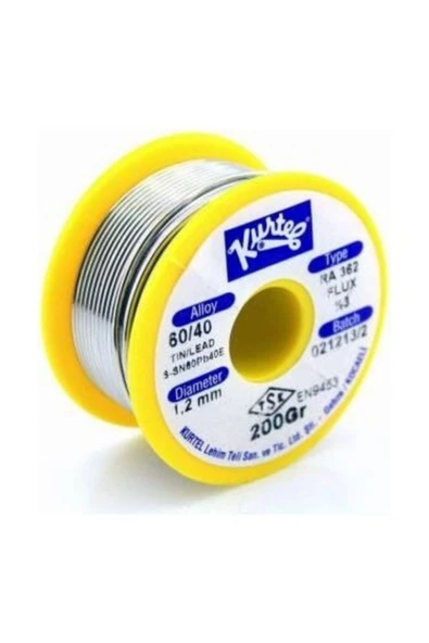 Kurtel 60/40 0.75 Mm Lehim Teli 200 Gr Kurtel Pastalı ürün görseli 1