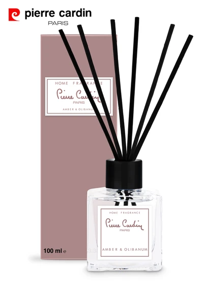 Pierre Cardin Reed Diffuser Çubuklu Oda Kokusu Amber & Olibanum 100 ml ürün görseli 1