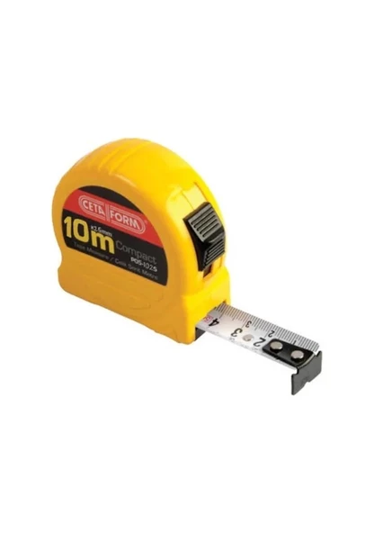 Ceta Form P05-1025 Compact Şerit Metre 10 Metre 25 Mm ürün görseli 1