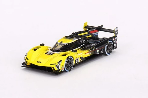 Mini GT 708 Cadillac V-Series.R #01 2023 IMSA Daytona 24 Hrs 3rd Place Cadillac Racing  Model Araba ürün görseli 1