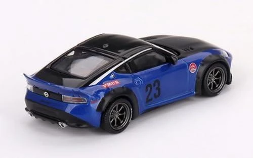Mini GT 732 Nissan Z LB Nation Works Seiran Blue Model Araba ürün görseli 1
