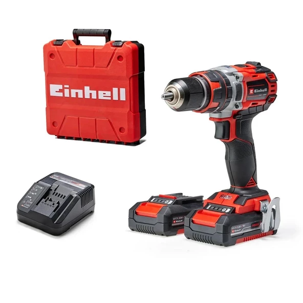 Einhell TP-CD 18/50 Li-i BL (2x2,0Ah) Çift Akülü Darbeli Vidalama - 4513940 ürün görseli 1