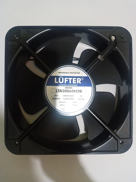 Lüfter Rulmanlı Aksial Fan 220V 220X220X60MM ürün görseli 1
