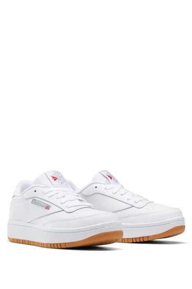Reebok CLUB C DOUBLE 100008154 Unisex Sneaker Ayakkabı Beyaz 36-40 ürün görseli 1