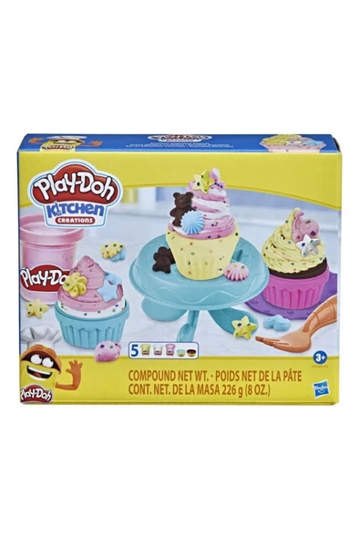 Play-doh Eğlenceli Mutfağım Oyun Seti Confetti Cupcakes E7253-f2929 ürün görseli 1