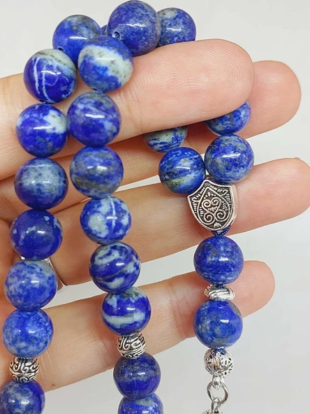 Lapis Taşı 33lük Tesbih 10mm (4445) - Resim 2