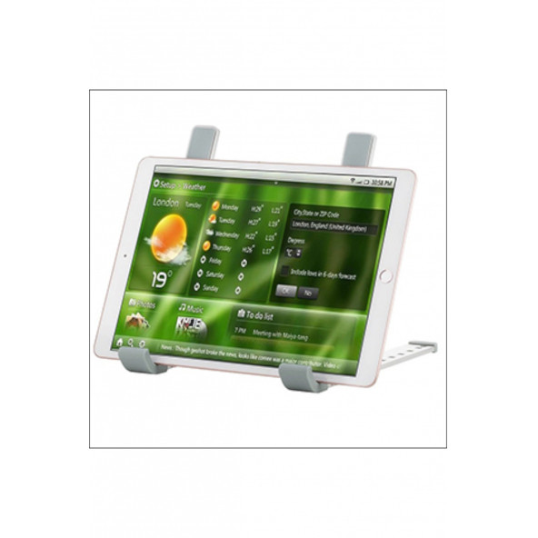 Mühlen N29 Ergonomik Taşınabilir Katlanır Pc Tablet Standı - Resim 8