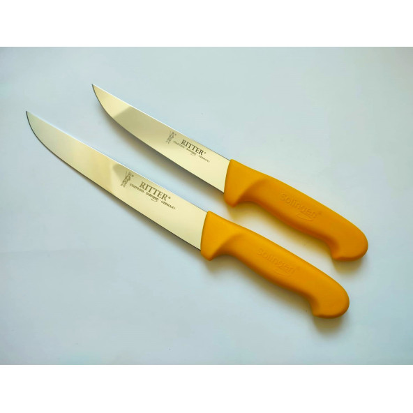 2 ADET ORJİNAL SOLİNGEN KASAP BIÇAGI (21 CM+15 cm) ürün görseli 1