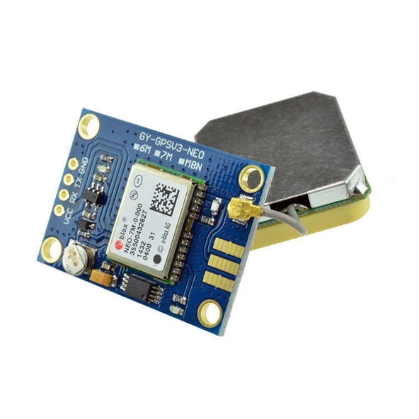 Neo-7M Çift Anten Arayüz GPS Modül - Resim 2