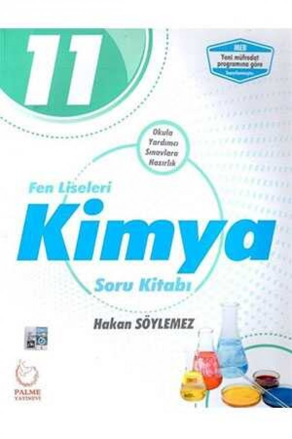 Palme Yayınevi 11.Sınıf Fen Liseleri Kimya Soru ürün görseli 1