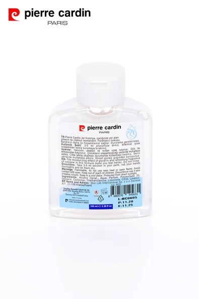 Pierre Cardin Jel Kolonya 100 ml - Resim 11