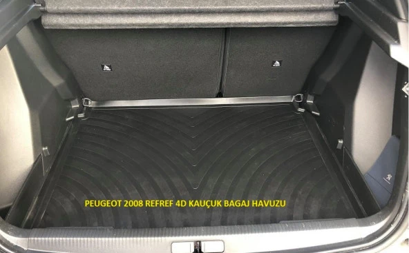 Peugeot 2008 Refref 4D Kauçuk Bagaj Havuzu 2020 2023 ürün görseli 1