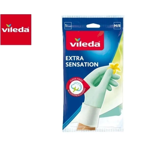Vileda Extra Sensation Temizlik Bulaşık Ediveni Orta Boy M/8 ürün görseli 1