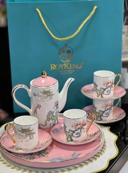 Royking Paola 11 Parça Kahve Seti YNS 013 ürün görseli 1