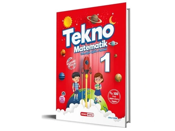 Kırmızı Beyaz Tekno 1.Sınıf Matematik Yeni ürün görseli 1