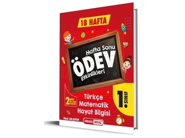 Kırmızı Beyaz Tekno 1.Sınıf Haftasonu Ödev Etkinlikleri Yeni ürün görseli 1