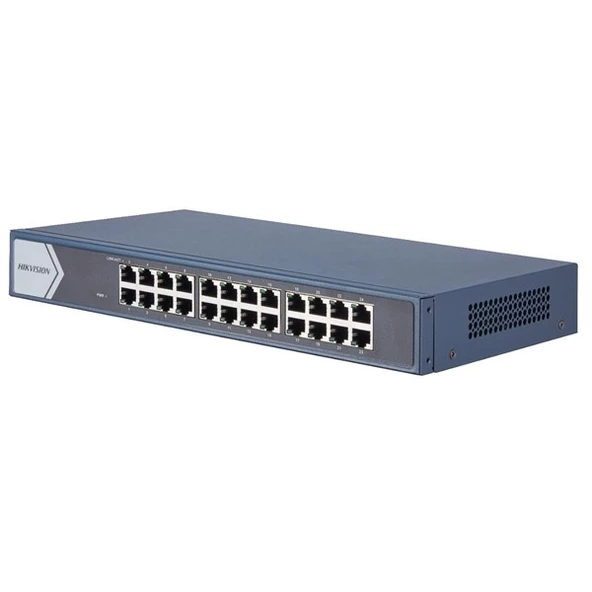 HIKVISION 24port DS-3E0524-E(B) GIGABIT Yönetilemez Switch RackMount ürün görseli 1