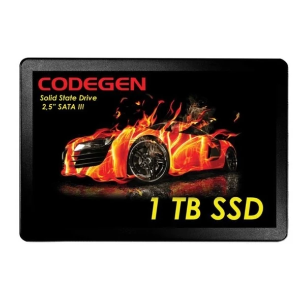 CODEGEN 1TB CDG-1TB-SSD25 560- 500MB/s SSD SATA-3 Disk ürün görseli 1