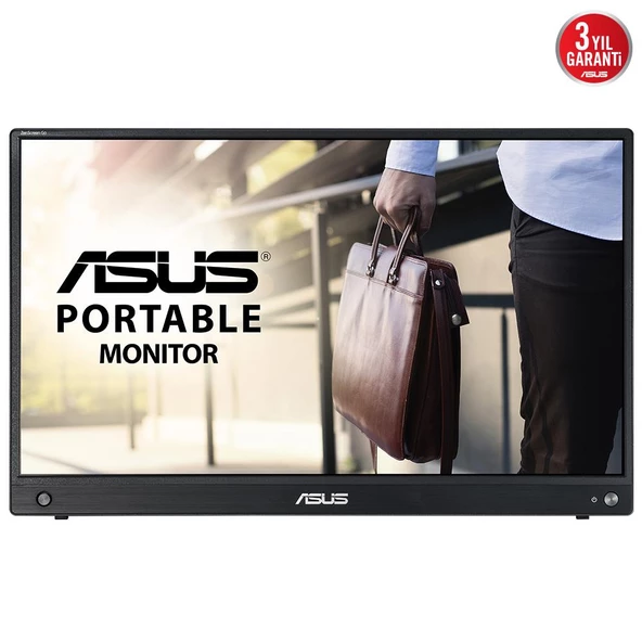 ASUS 15.6" IPS ZENSCREEN GO MB16AWP 5MS 60HZ HDMI-TYPE-C BATARYALI TAŞINABİLİR MONİTÖR ürün görseli 1