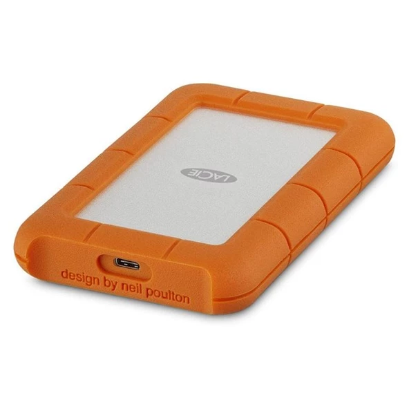 LACIE 2TB 2.5" RUGGED U-C STFR2000800 TYPE-C HARİCİ DİSK - Resim 2