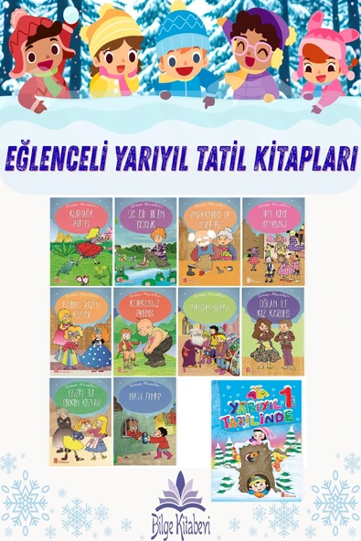1.Sınıf Ata Yarıyıl Tatilinde + Grimm Masalları Dizisi ürün görseli 1