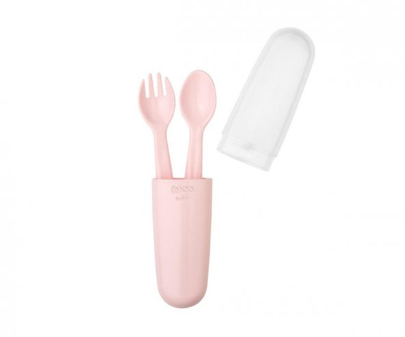 Wee Baby 134 Çatal Kaşık Seti - Pembe - Resim 2