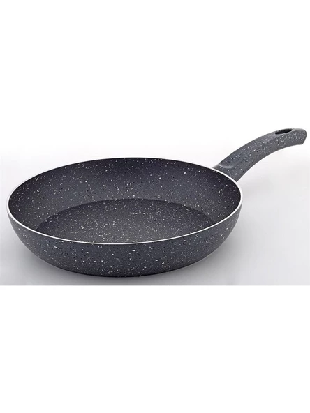 New and Single Tek Kulplu Granit Tava Yanmaz Yapışmaz Kızartma 22 cm Tavası ürün görseli 1